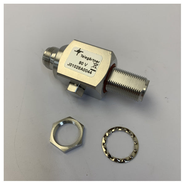 Telegärtner サージサプレッサー N型メス 90V アレスタ J01028A0044