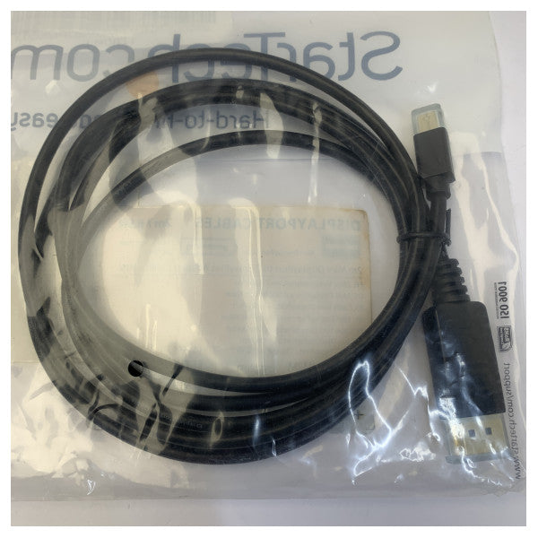 StarTech Mini DisplayPort till DisplayPort-kabel 2 m - svart - MDP2DPMM2M