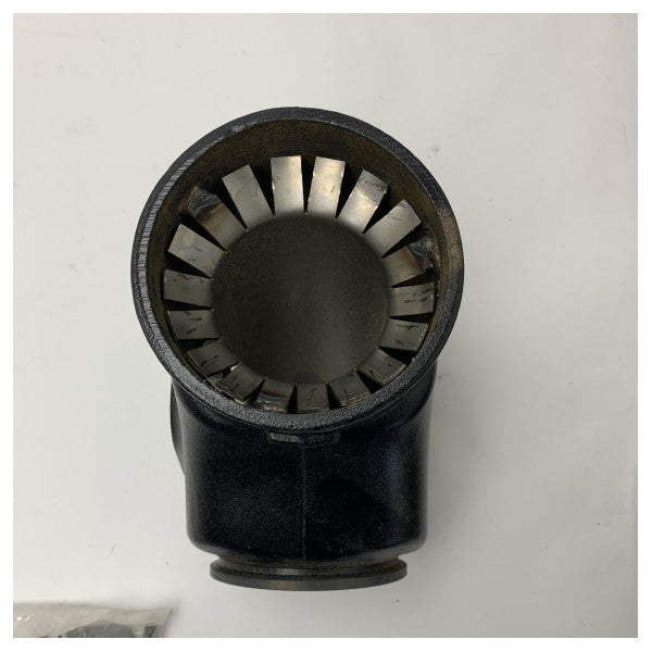 Коліно вихлопної системи Volvo Penta - комплект труб чорний - 888104 - 888104