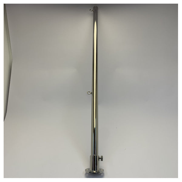 Ferretti RVS Vlaggenmast met Maststeun - 152387