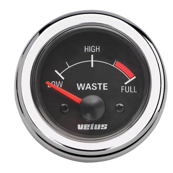 Δείκτης δεξαμενής μαύρων λυμάτων Vetus - Μετρητής λυμάτων - WASTE24B