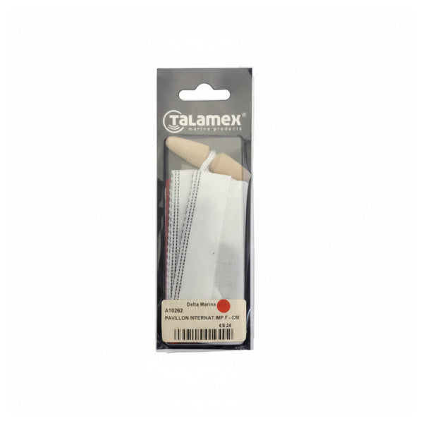 Zestaw flag sygnałowych Talamex z drewnianym kołeczkiem - A10262