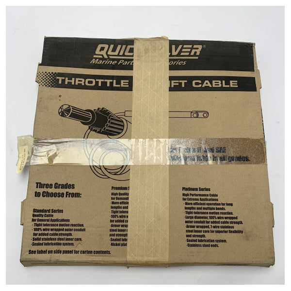 Quicksilver G2 16ft Marine Throttle and Shift Cable � Cavo di controllo in acciaio inox durevole per motori fuoribordo