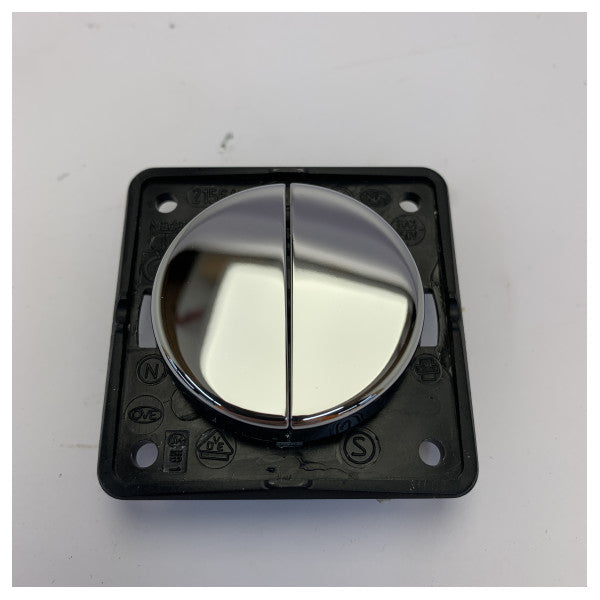 Przełącznik Berker Integro Classic Series - błyszczący chrom - osprzęt jachtowy - 9365518