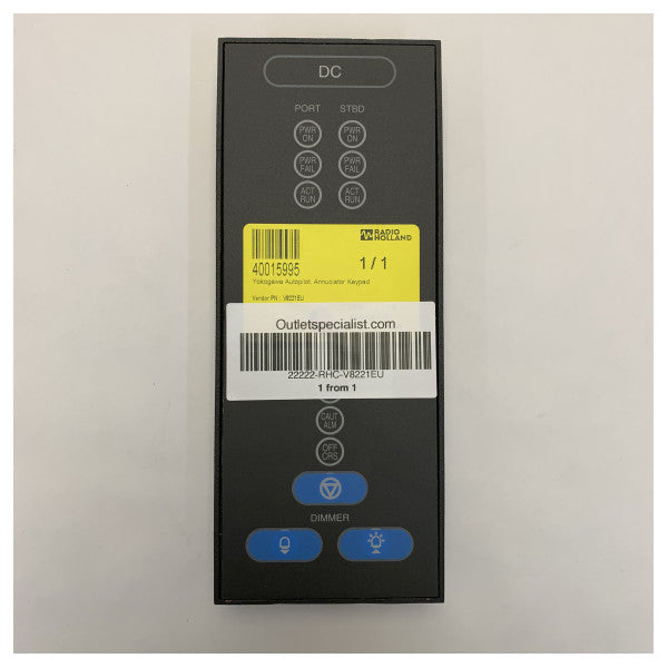 Yokogawa V8221EU Marine Electronics Panelmontage