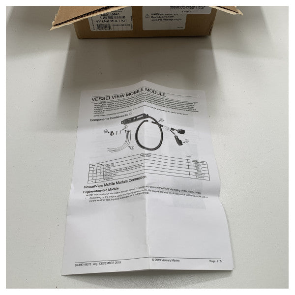 Mercury Mercruiser Bastiment-View Double Engine Link Kit - 8M0110641