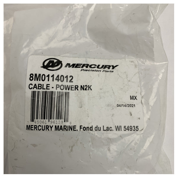Mercury 8M0114012 NMEA strømkabelsett