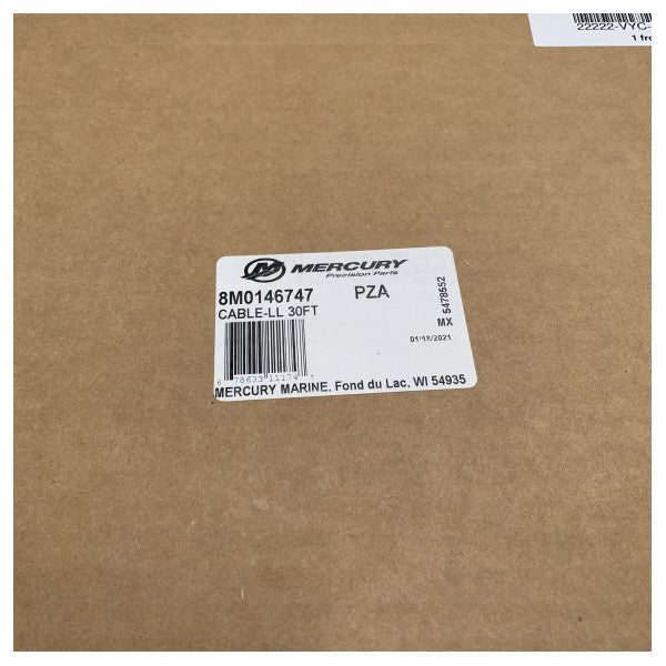 Cabo do arnês de dados Mercury Mercruiser de 14 pinos 9 m - 8M0146747