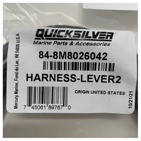 Kit de cablagem do cabo da alavanca 2 da Mercury Mercruiser - 8M8026042