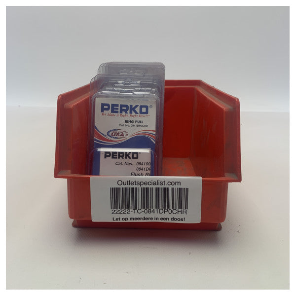 Perko krom kaplama kapak açma çinko gömme halka çekme - 0841DP0CHR