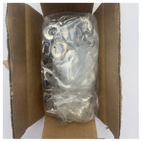 ثقوب تثبيت الستائر المصنوعة من الفولاذ المقاوم للصدأ من الدرجة البحرية - أجهزة مقاومة للتآكل للاستخدام الخارجي والبحري