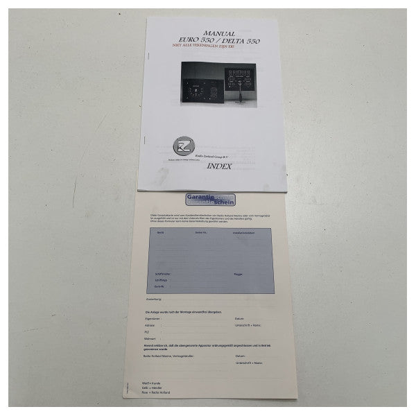 طقم الطيار الآلي الاحترافي EURO 550 راديو زيلاند الاحترافي 24 فولت - EURO550D/90DEG