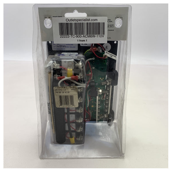 Pannello interruttori BEP 6 funzioni 110V - 900-ACM6W-110V