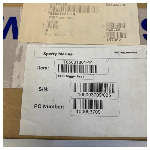 Sperry Marine T65801801-13 X-BAND / S-BAND skannerutløserkort