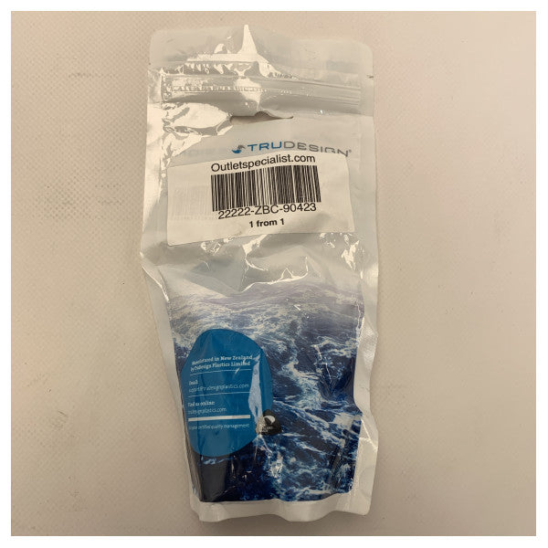 TruDesign Tru-Hull 1-инчов пластмасов изход бял - 90423