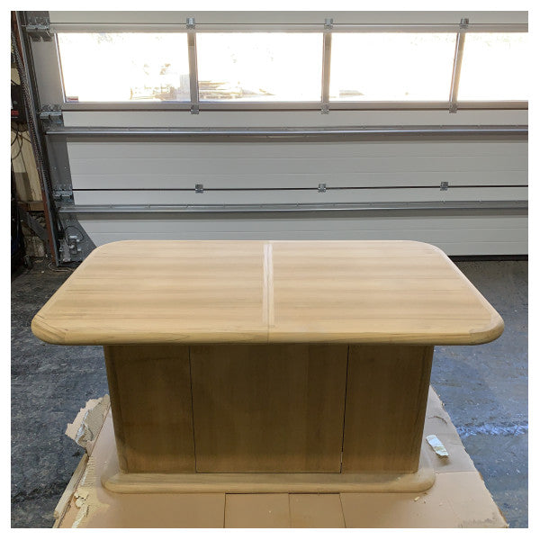 Ferretti Yachts Teak Cockpit Table Extendable - 27482