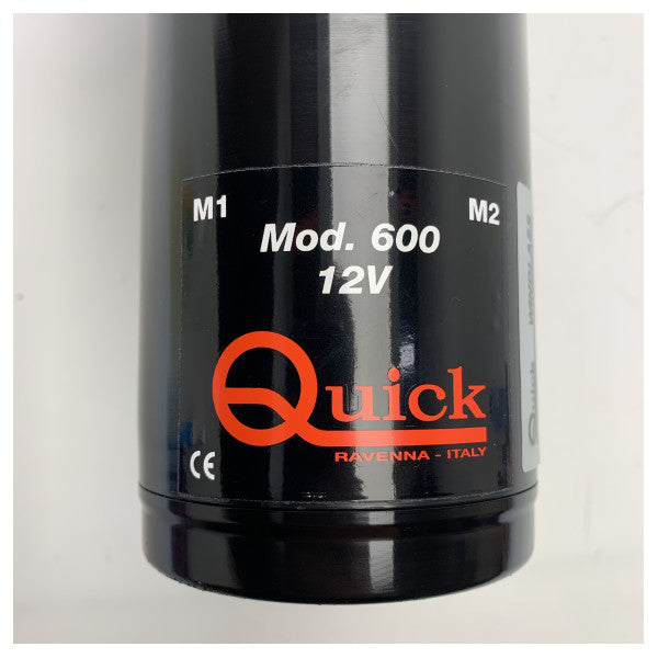 Quick Crystal 600D 12V | 500W | 6 mm winda kotwiczna pionowa z kabestanem