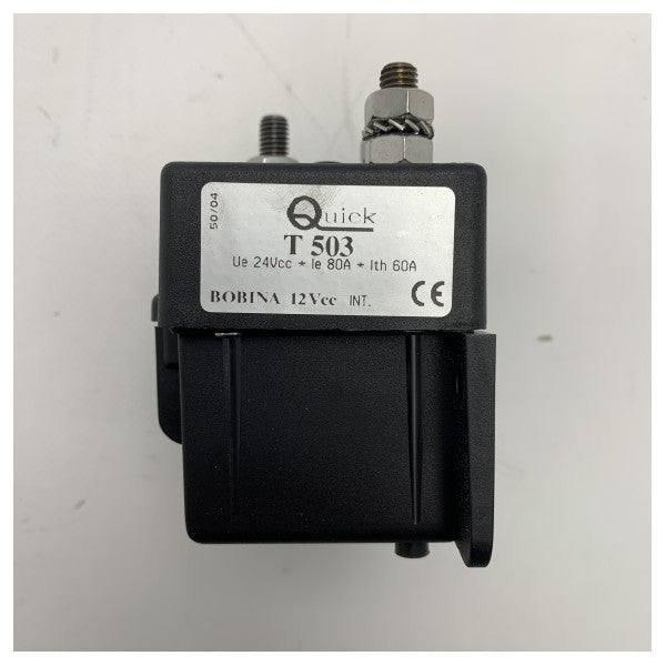 Quick Crystal 600D 12V | 500W | 6 mm winda kotwiczna pionowa z kabestanem