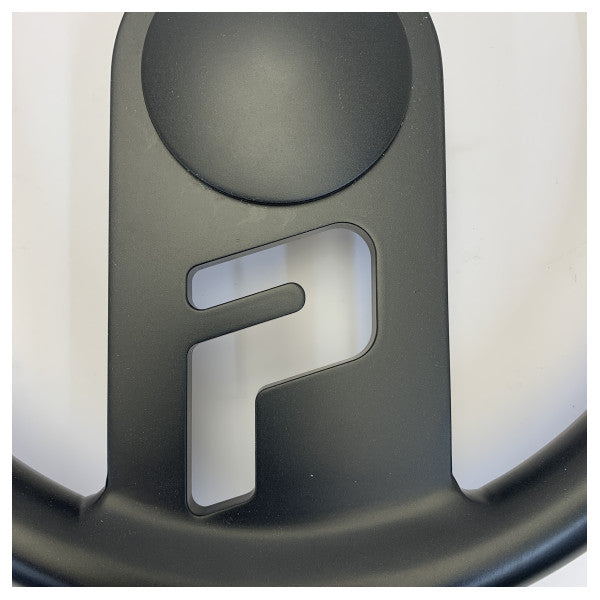 Nemo Pershing Marine Steuerung Rad 380 mm Schwarz Matt Beschichtet - 365026