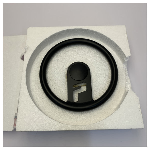 Nemo Pershing Marine Steuerung Rad 380 mm Schwarz Matt Beschichtet - 365026