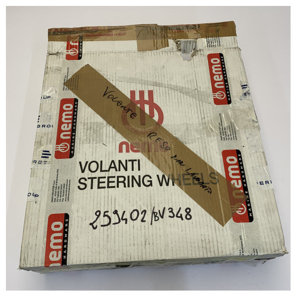 Nemo Pershing Marine Steuerung Rad 380 mm Schwarz Matt Beschichtet - 365026