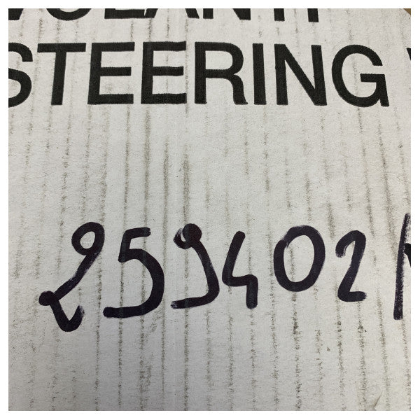 Nemo Pershing Marine Steuerung Rad 380 mm Schwarz Matt Beschichtet - 365026