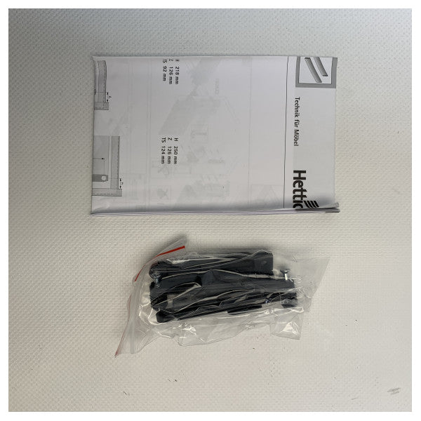 Hettich arkkitehtipöytäsarja L550 H92 antrasiitti - 9122925