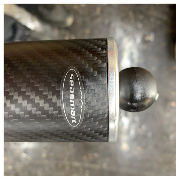 عمود مظلة من ألياف الكربون Seasmart AW 60 - الطول الكلي 2150 مم - معدات اليخوت من مات كاربون