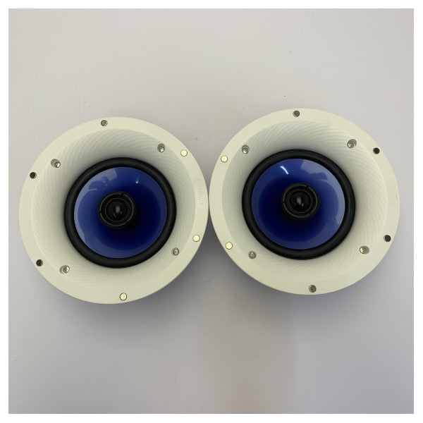 Kit de haut-parleurs audio marin Yamaha NS-IC600 blanc encastré - 6,5 pouces - 110W