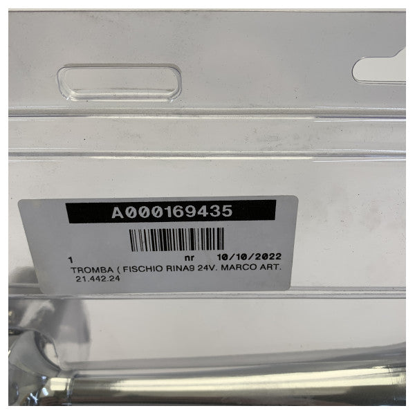 Osculati Marco Sähkökäyttöinen Ilmakello 24V - RINA-sertifioitu - Kromi - 21.442.24