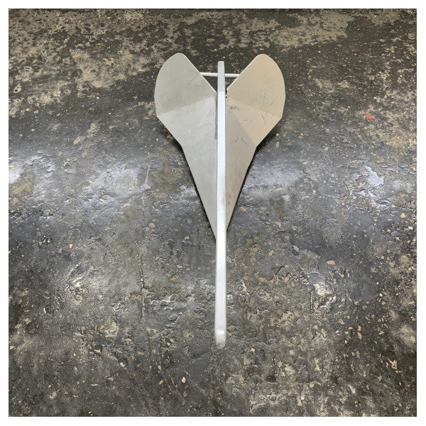 Lewmar Delta Anker 40KG - 88lbs Galvanisert stål Båter opptil 22M - 57440