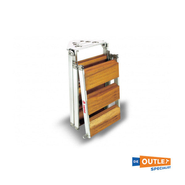 Nemo fällbar landgång i aluminium - badstege - stege 2 meter - 931600