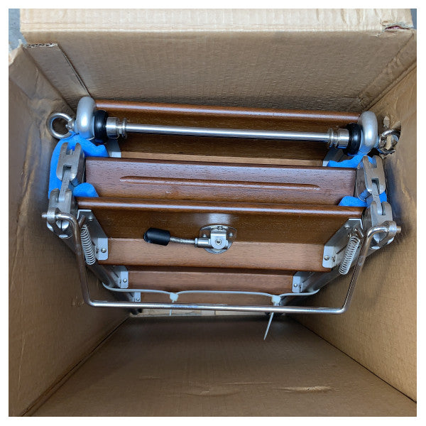 Nemo fällbar landgång i aluminium - badstege - stege 2 meter - 931600