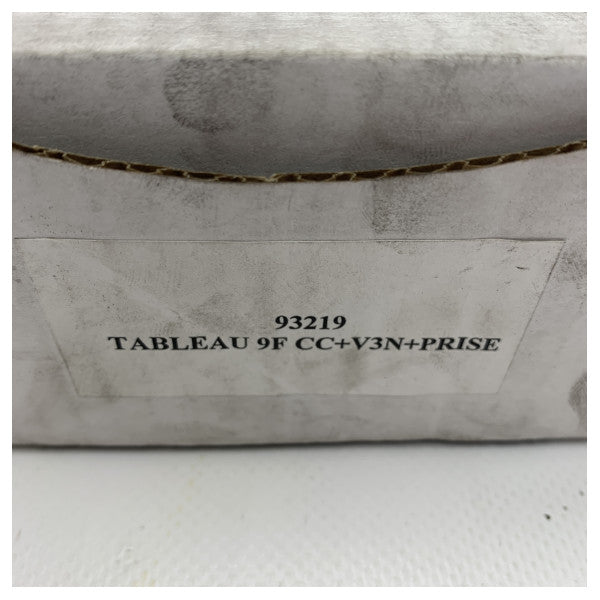 Amiot 9 fonksiyonlu 12V elektrik anahtar paneli | anahtar paneli - 93219