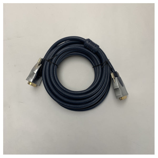 Кабель Roline 5m Dual-Link DVI-D чоловік до чоловіка для дисплея