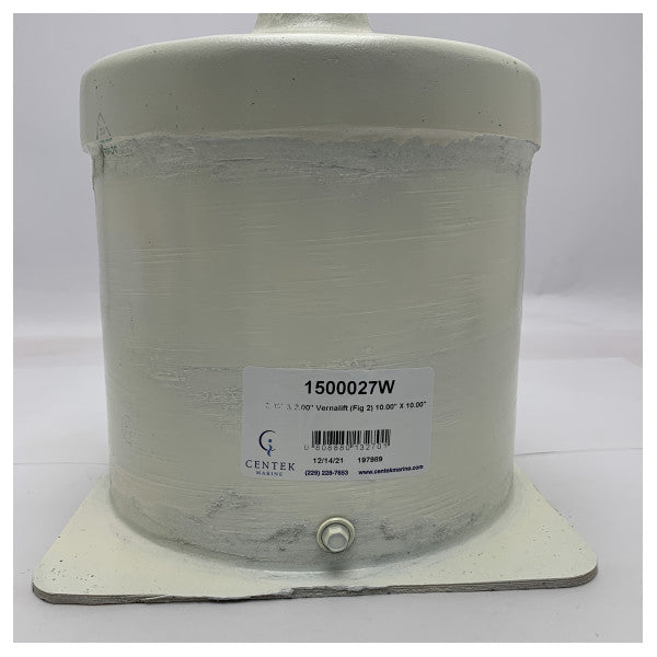 Centek Vernalift silenciador de escape de 2 polegadas branco - 1500027W