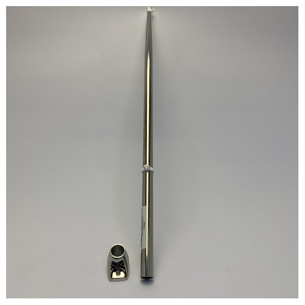 Osculati Ruostumattomasta teräksestä valmistettu lipputanko 25mm x 80 cm irrotettava - 35.390.10