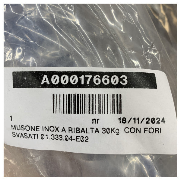 أسطوانة مرساة أوسكولاتي للجزء الأمامي بقدرة تحمل ثقيلة 30 كجم مع أسطوانة من الفولاذ المقاوم للصدأ 595 مم