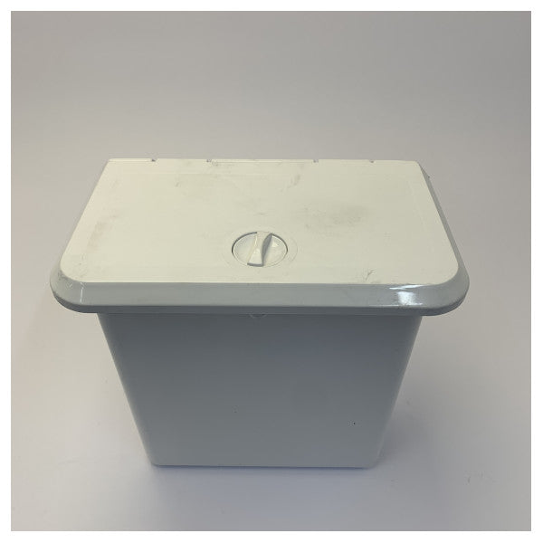 Nuova Rade lagringsboks hvit 285 x 180 x 260 mm med lokk uten lås - 20.021.01