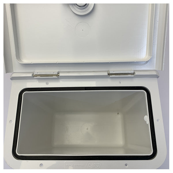 Nuova Rade lagringsboks hvit 285 x 180 x 260 mm med lokk uten lås - 20.021.01