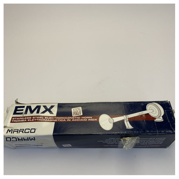 Marco EMX2 Električni zračni rog 12V - Nehrđajući čelik 400 mm