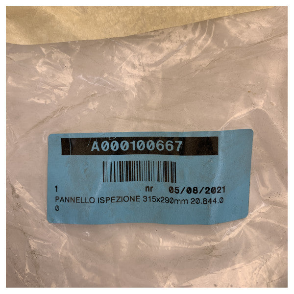 فتحة التفتيش 315x290mm - لوحة التفتيش البحرية للقارب واليخت - 20.844.00