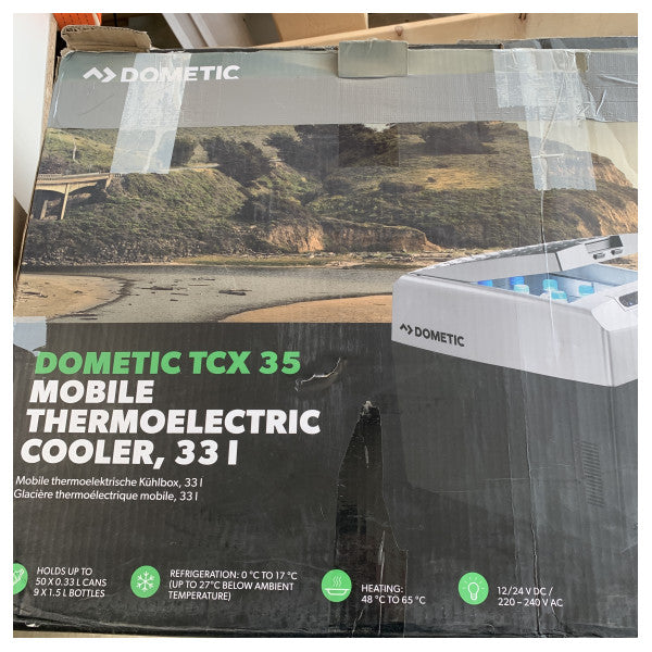 ドメティック TCX-35 35L サーモ電動クーリングボックス 12/24/230V - TropiCool