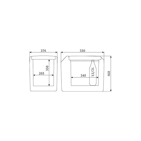 ドメティック TCX-35 35L サーモ電動クーリングボックス 12/24/230V - TropiCool