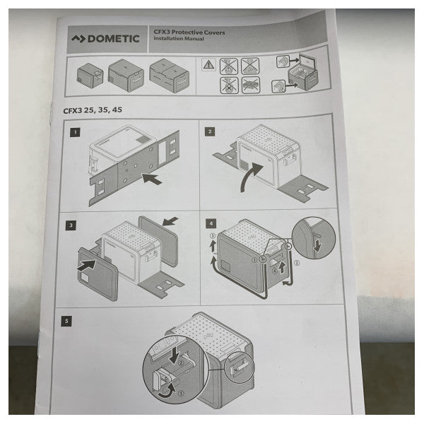 Dometic CFX3 PC35 beskyttelsesdæksel til køleboks, sort