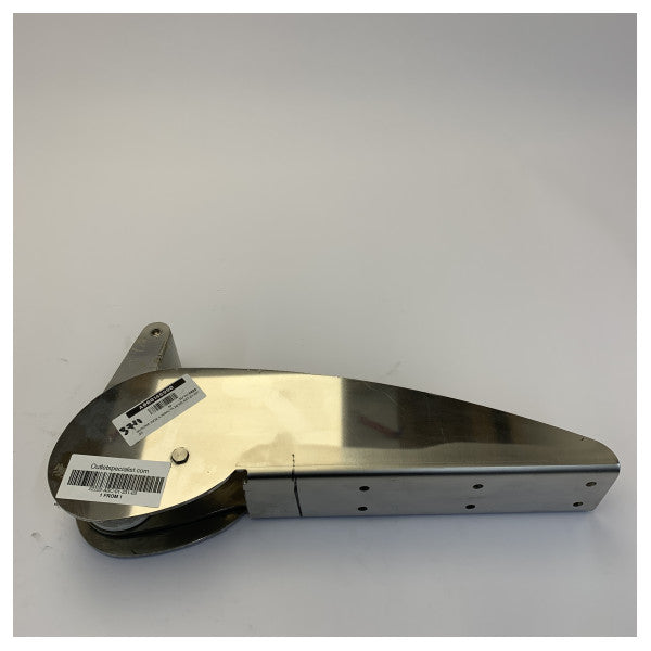 Osculati Edelstahl Kippanker Rolle 20kg - Bugrollen Edelstahl - 01.331.03