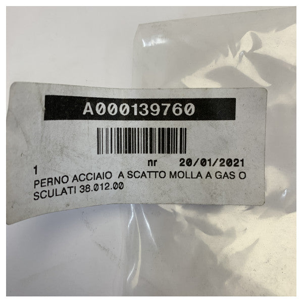 Osculati Stainless Steel Quick Release Pin for Gas Spring 38.012.00