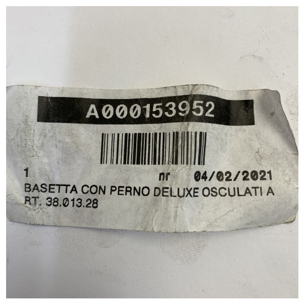 Osculati Deluxe Basette com Pino - Aço Inoxidável - 38.013.28