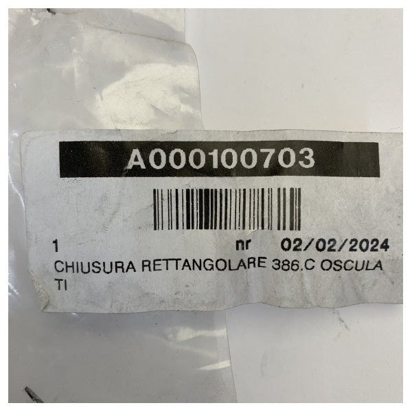 Foresti e Suardi - 386.C Rectangular Fastener