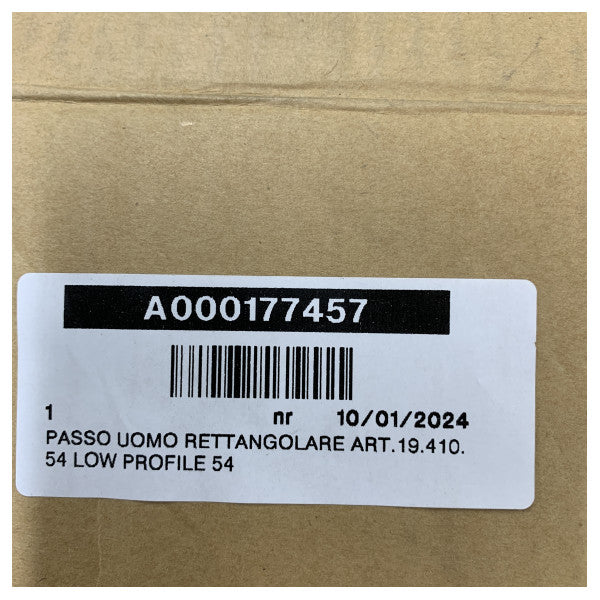 Lewmar matala profiili koko 54 kansiluukku 395 x 507 mm - 19.410.54 - 39954030